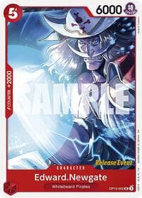 Edward.Newgate - Legacy of the Master Release Event Cards - One Piece Card Game card