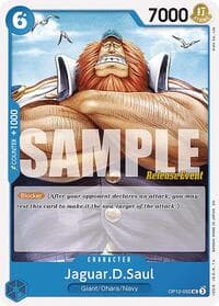 Jaguar.D.Saul - Legacy of the Master Release Event Cards - One Piece Card Game card