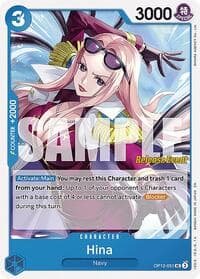 Hina - Legacy of the Master Release Event Cards - One Piece Card Game card