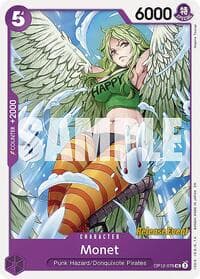 Monet - Legacy of the Master Release Event Cards - One Piece Card Game card