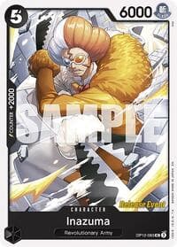 Inazuma - Legacy of the Master Release Event Cards - One Piece Card Game card