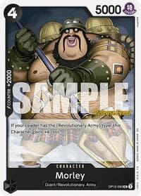 Morley - Legacy of the Master Release Event Cards - One Piece Card Game card