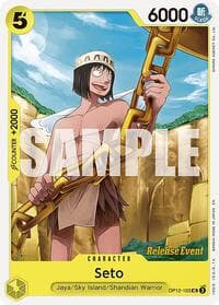 Seto - Legacy of the Master Release Event Cards - One Piece Card Game card