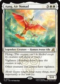 Aang, Air Nomad (0210) - Avatar: The Last Airbender: Eternal-Legal - Magic: The Gathering card