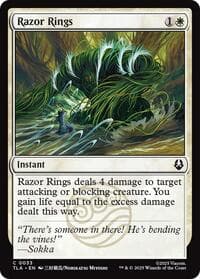 Razor Rings - Avatar: The Last Airbender - Magic: The Gathering card