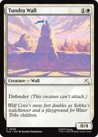 Tundra Wall (0220) - Avatar: The Last Airbender: Eternal-Legal - Magic: The Gathering card