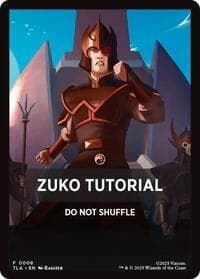 Zuko Tutorial Theme Card - Avatar: The Last Airbender - Magic: The Gathering card