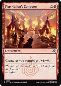 Fire Nation's Conquest (0239) - Avatar: The Last Airbender: Eternal-Legal - Magic: The Gathering card