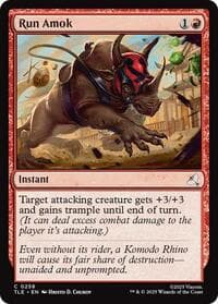 Run Amok (0258) - Avatar: The Last Airbender: Eternal-Legal - Magic: The Gathering card