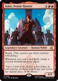 Zuko, Avatar Hunter (0246) - Avatar: The Last Airbender: Eternal-Legal - Magic: The Gathering card