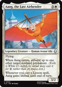 Aang, the Last Airbender - Avatar: The Last Airbender - Magic: The Gathering card