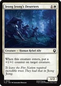 Jeong Jeong's Deserters - Avatar: The Last Airbender - Magic: The Gathering card