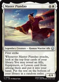 Master Piandao - Avatar: The Last Airbender - Magic: The Gathering card