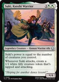 Suki, Kyoshi Warrior - Avatar: The Last Airbender - Magic: The Gathering card