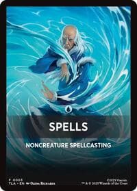 Spells Theme Card - Avatar: The Last Airbender - Magic: The Gathering card