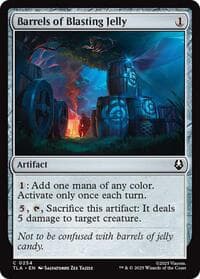 Barrels of Blasting Jelly - Avatar: The Last Airbender - Magic: The Gathering card