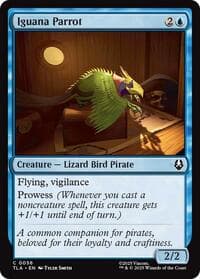 Iguana Parrot - Avatar: The Last Airbender - Magic: The Gathering card