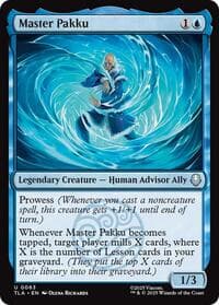 Master Pakku - Avatar: The Last Airbender - Magic: The Gathering card