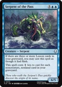 Serpent of the Pass - Avatar: The Last Airbender - Magic: The Gathering card