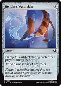 Bender's Waterskin - Avatar: The Last Airbender - Magic: The Gathering card