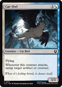Cat-Owl - Avatar: The Last Airbender - Magic: The Gathering card