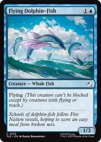 Flying Dolphin-Fish - Avatar: The Last Airbender: Eternal-Legal - Magic: The Gathering card