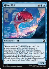 Giant Koi - Avatar: The Last Airbender - Magic: The Gathering card