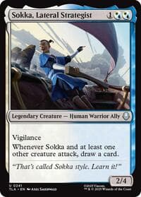 Sokka, Lateral Strategist - Avatar: The Last Airbender - Magic: The Gathering card