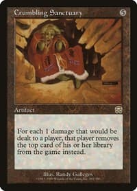 Crumbling Sanctuary - Mercadian Masques - Magic: The Gathering card