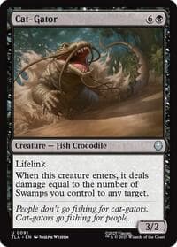 Cat-Gator - Avatar: The Last Airbender - Magic: The Gathering card