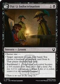 Dai Li Indoctrination - Avatar: The Last Airbender - Magic: The Gathering card