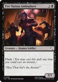 Fire Nation Ambushers - Avatar: The Last Airbender: Eternal-Legal - Magic: The Gathering card