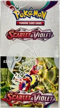 Scarlet & Violet Half Booster Box - SV01: Scarlet & Violet Base Set - Pokemon card
