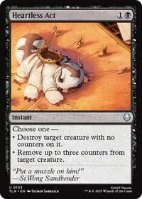 Heartless Act - Avatar: The Last Airbender - Magic: The Gathering card