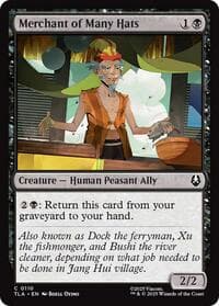 Merchant of Many Hats - Avatar: The Last Airbender - Magic: The Gathering card