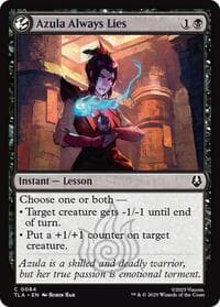 Azula Always Lies - Avatar: The Last Airbender - Magic: The Gathering card