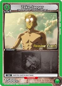 Zeke Jaeger (045) - UE10BT: Attack on Titan Release Event Cards - Union Arena card