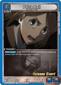 Petra Rall - UE10BT: Attack on Titan Release Event Cards - Union Arena card
