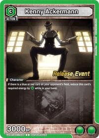 Kenny Ackermann (035) - UE10BT: Attack on Titan Release Event Cards - Union Arena card