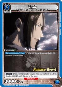 Ymir (013) - UE10BT: Attack on Titan Release Event Cards - Union Arena card