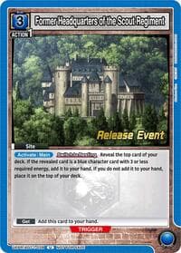 Former Headquarters of the Scout Regiment - UE10BT: Attack on Titan Release Event Cards - Union Arena card