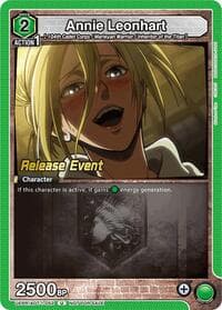 Annie Leonhart (052) - UE10BT: Attack on Titan Release Event Cards - Union Arena card