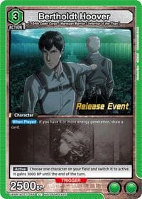 Bertholdt Hoover (055) - UE10BT: Attack on Titan Release Event Cards - Union Arena card