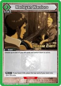 Marleyan Warriors - UE10BT: Attack on Titan Release Event Cards - Union Arena card