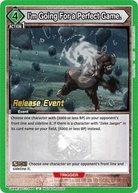 I'm Going For a Perfect Game. - UE10BT: Attack on Titan Release Event Cards - Union Arena card