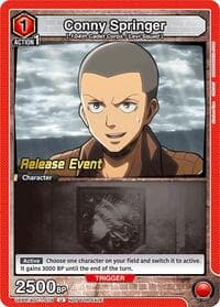 Conny Springer (079) - UE10BT: Attack on Titan Release Event Cards - Union Arena card