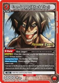 Eren Jaeger (Attack Titan) (093) - UE10BT: Attack on Titan Release Event Cards - Union Arena card