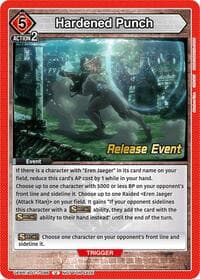 Hardened Punch - UE10BT: Attack on Titan Release Event Cards - Union Arena card