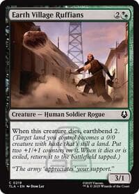 Earth Village Ruffians - Avatar: The Last Airbender - Magic: The Gathering card
