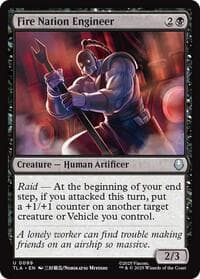 Fire Nation Engineer - Avatar: The Last Airbender - Magic: The Gathering card
